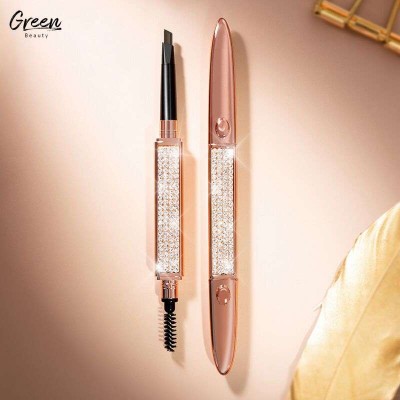 New 2 In 1 Eyeliner Pigmented  Waterproof And Sweat Proof Not Smudge 5 Colors Eyebrow Pencil Double End  Colored Eyebrow Pencil